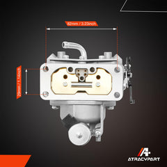 FH661V carburetor installed on engine showing smooth idle potential