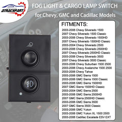 ATRACYPART fog switch rear connector ensures solid factory connection.