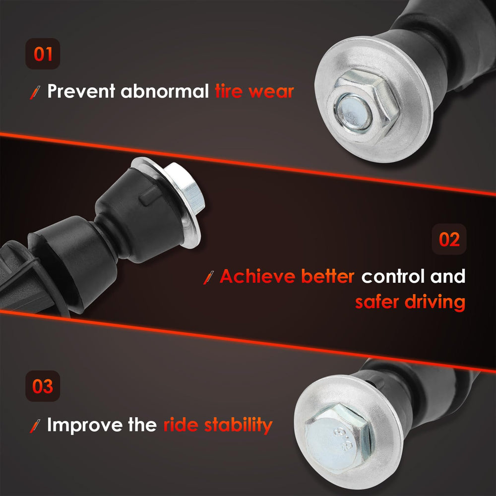 ATRACYPART front sway bar link right on-vehicle demonstrates reliable alignment.