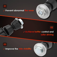 ATRACYPART front sway bar link right on-vehicle demonstrates reliable alignment.
