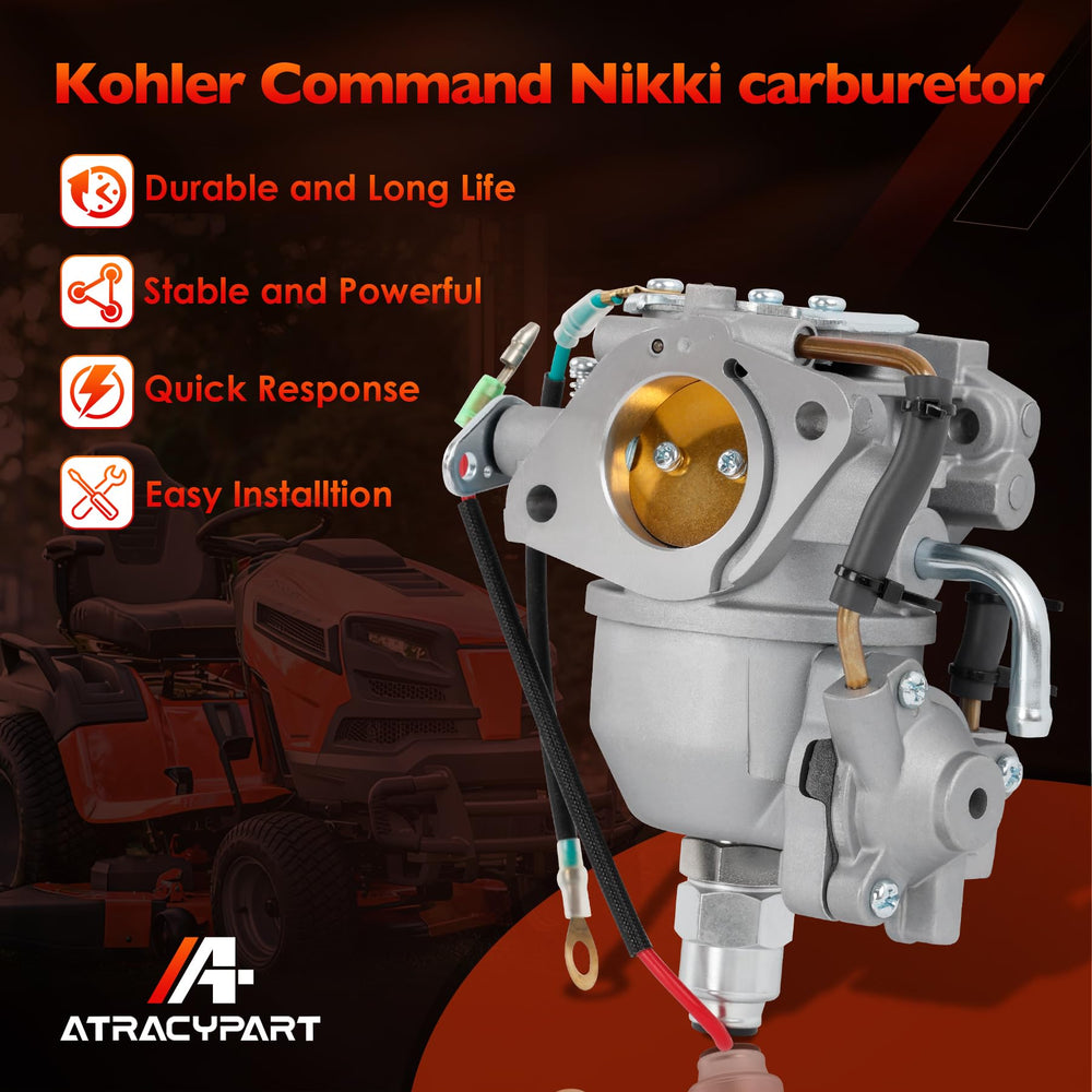 ATRACYPART fuel line and shut-off valve, complete kit for straightforward replacement.