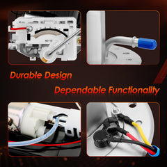 ATRACYPART 3-pin pump with OE replacement references for Suzuki GSXR models.