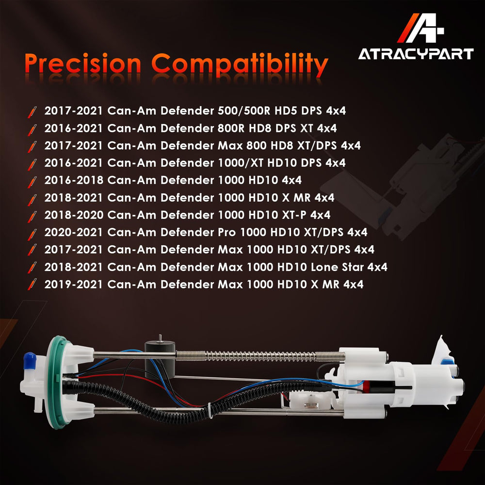 ATRACYPART Defender Max 800XT fuel pump assembly supports smooth operation under load