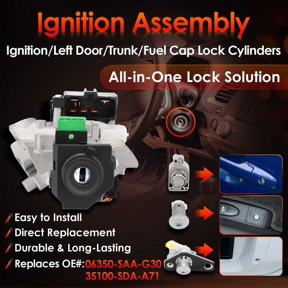 ATRACYPART left door lock replacement for secure access.