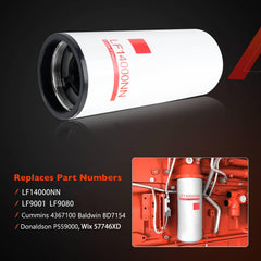 Close-up of ATRACYPART LF14000NN metal housing showing corrosion-resistant design.