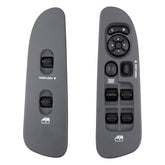 ATRACYPART master power window switch with bezel on driver side for seamless replacement