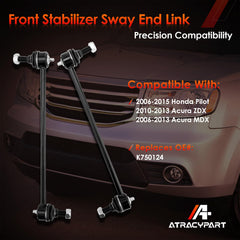 ATRACYPART MDX front stabilizer links assembly shot showing secure connection