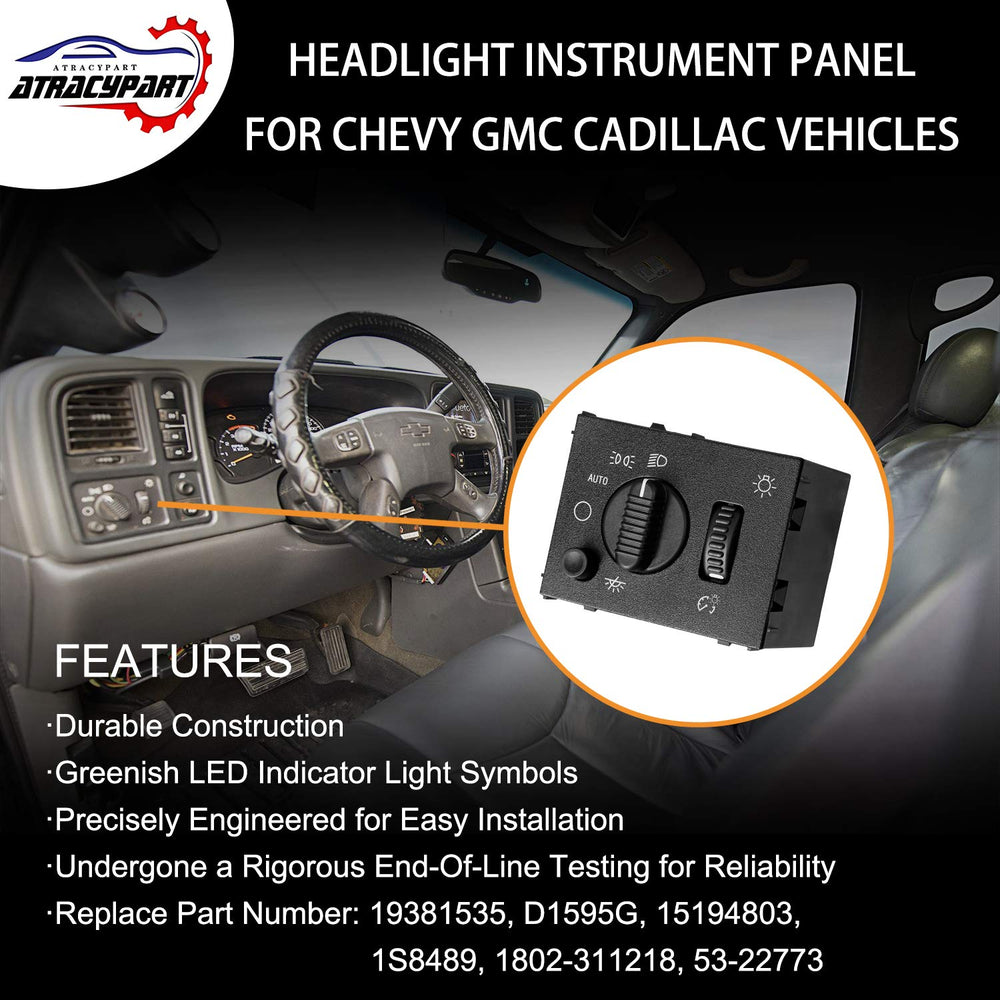 ATRACYPART OEM design front view showing factory-style fit.