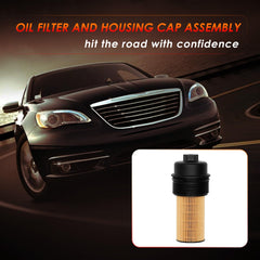 ATRACYPART oil-filter-cap-top-view captures cap design for proper fit and seal.
