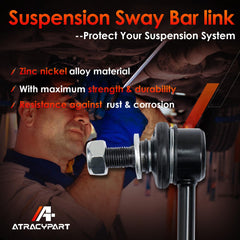 ATRACYPART on-vehicle fitment demonstrates easy alignment with factory mounts.