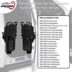ATRACYPART power door lock actuator rear left for Ford; restores convenience.