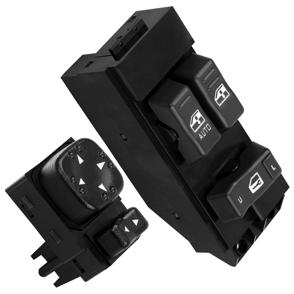 ATRACYPART power window switch driver side front view shows OEM-like fit