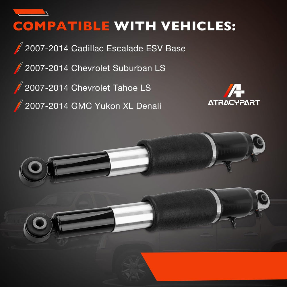 ATRACYPART Suburban rear air shock struts deliver controlled handling