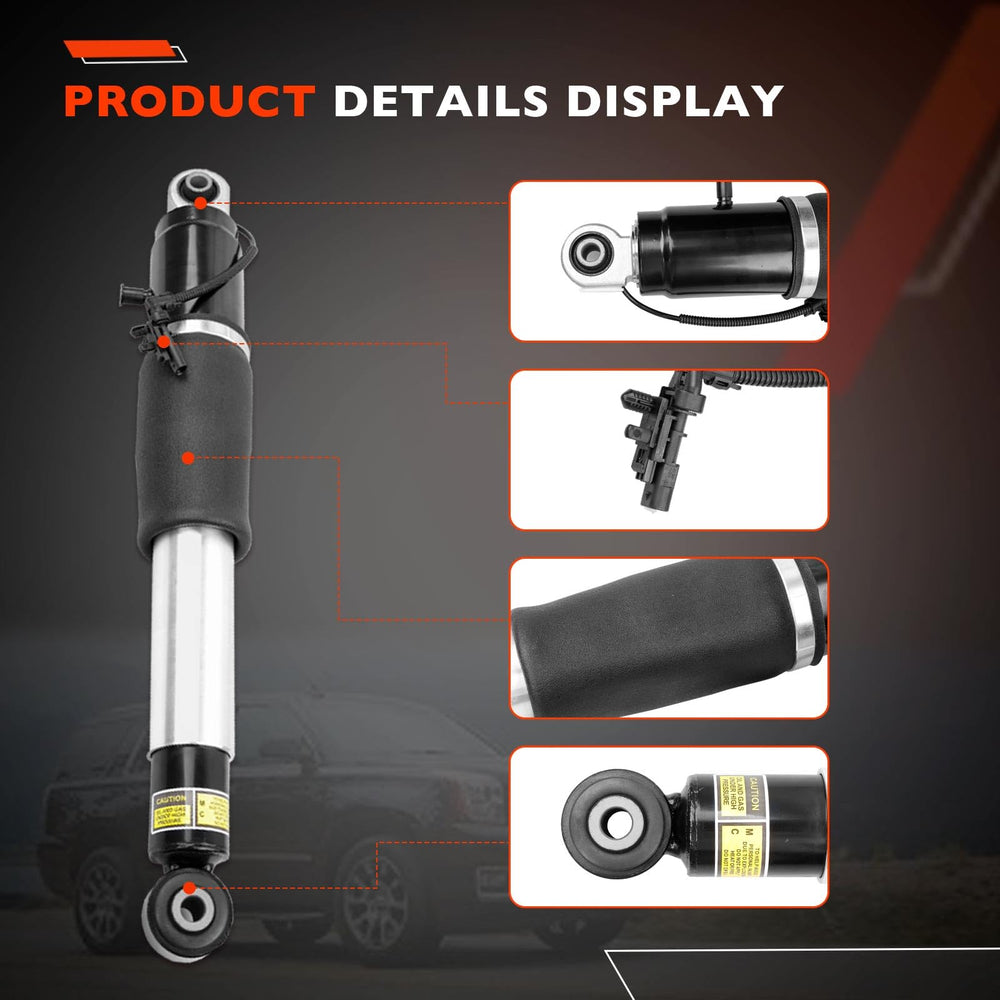 ATRACYPART rear shock absorption for Cadillac Escalade maintains controlled damping.