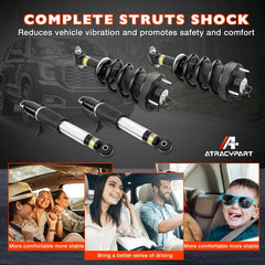 ATRACYPART rear shock absorption for GMC Yukon XL cushions rough terrain.