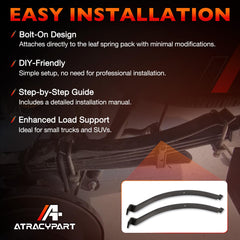 ATRACYPART rear suspension protection reducing stress on factory springs and shocks.