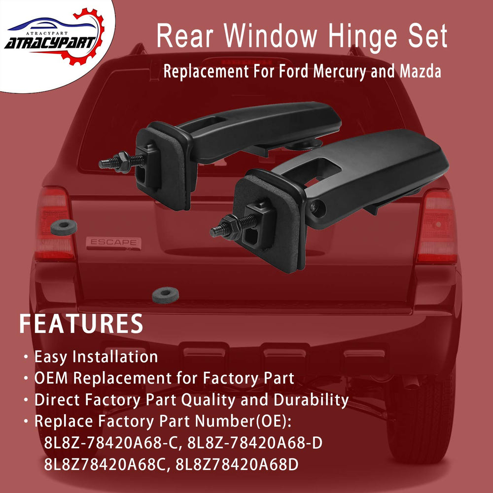 ATRACYPART rear window hinge left ensures smooth opening and closing.