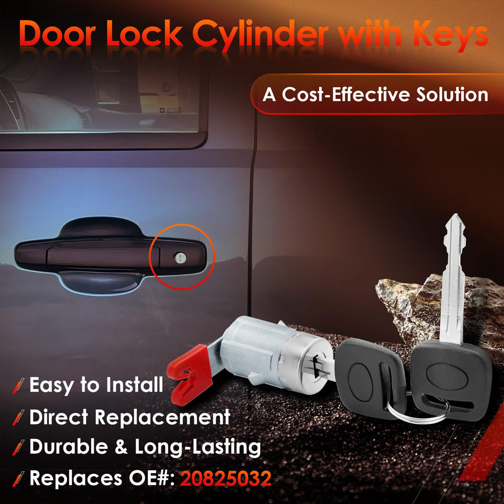 ATRACYPART replacement kit with keys enables quick installation