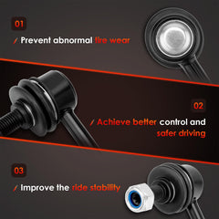 ATRACYPART rust-resistant coating protects end links against weather