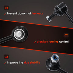 ATRACYPART 2-piece kit emphasizes easy installation and improved ride stability.