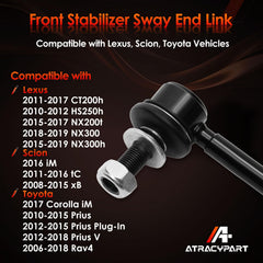 ATRACYPART sway bar end link performance demo for improved stability.