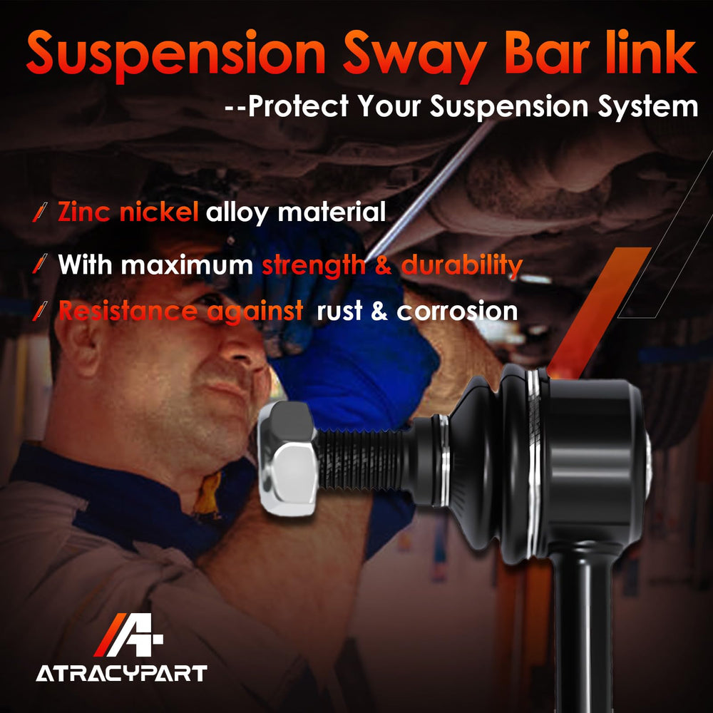 ATRACYPART Sway Bar End Link enhances steering stability during turns.