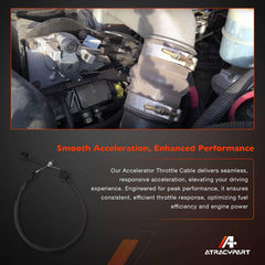 ATRACYPART throttle cable housing demonstrates heat and wear resistance.