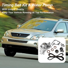 ATRACYPART timing belt kit crank seal included for crankcase protection