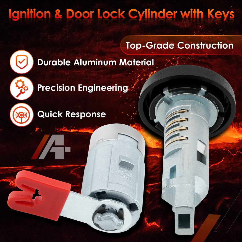 ATRACYPART transponder key with ignition key for reliable startup.