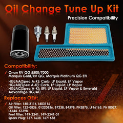ATRACYPART oil filter for Onan QG kits reduces contaminants for smoother operation.