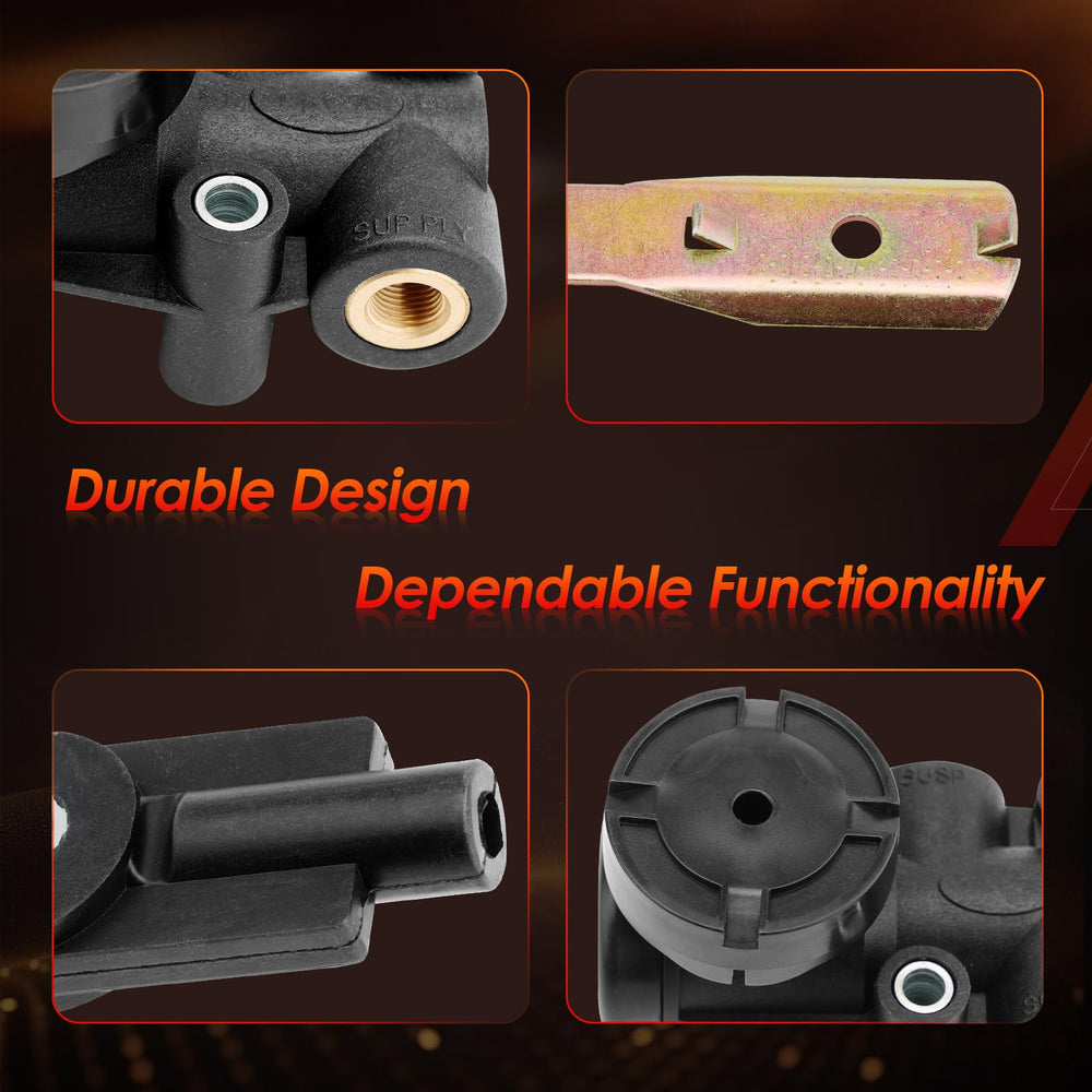 ATRACYPART dual-bellows control supports left and right installations.