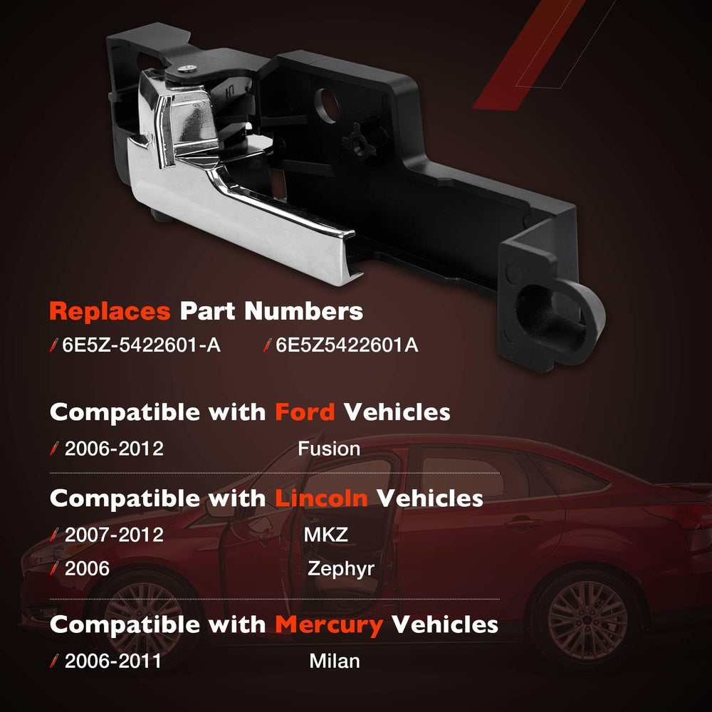 ATRACYPART interior door handle upgrade with corrosion-resistant metal finish