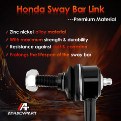 ATRACYPART ZDX front stabilizer links demonstrating corrosion resistance