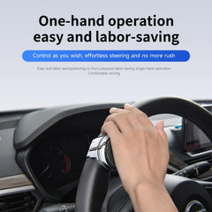 Atsorvicate 360-degree rotation knob enables smooth steering in tight spots.