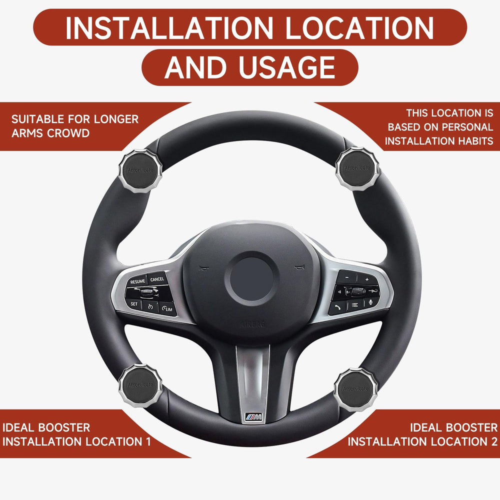 Protective rubber layer guards your steering wheel.