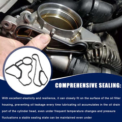atsuch cooler seal included, reliable seal for BMW housing