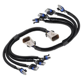 atsuch ignition coil wire harness connector closeup showing sturdy plug in design for reliable engine connections