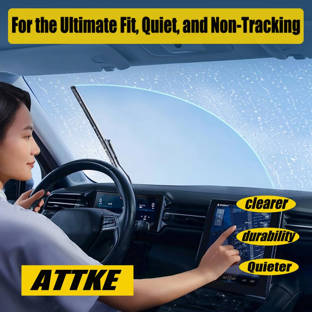 ATTKE high-elasticity steel frame maintains blade stability at speed