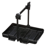 Attwood 9090-5 battery tray front view showing secure crossbar for stability
