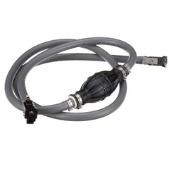 Primer bulb on Attwood kit enables quick engine priming in marine conditions.