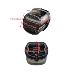 Atubeix Bright, wide beam improves rear visibility on highways.