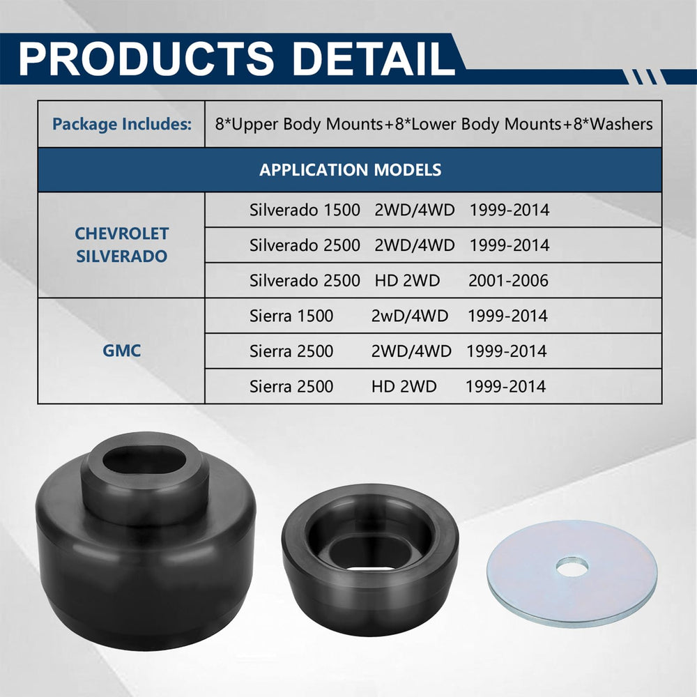 ATZTNUO 7-141 reinforced washers ensure secure mounting and even load.