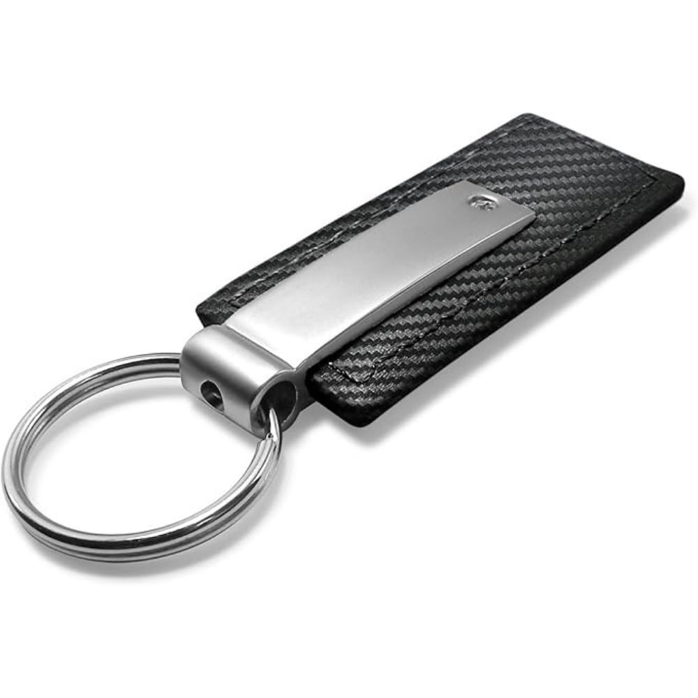 AU-TOMOTIVE GOLD Ford Raptor keychain highlighting carbon-fiber look and premium feel.