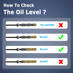 AUCERAMIC dipstick for Audi S4 3.0L dependable engine oil readings.