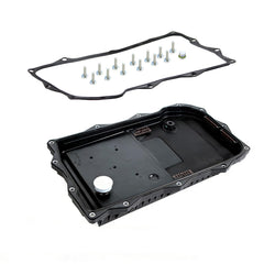 AUCERAMIC 8HP70 transmission oil pan cover showing BMW compatibility and durable design.