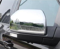 AUCERAMIC chrome finish mirror covers provide easy, non-invasive upgrade for Ford F-150.