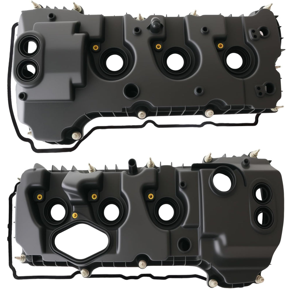 AUCERAMIC engine valve cover left for Ford F-150 EcoBoost with durable gasket seal.