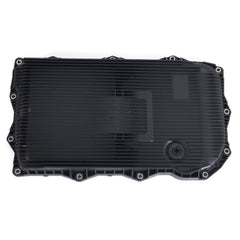 AUCERAMIC oil pan kit contents including filter, gasket, and bolts for easy replacement.