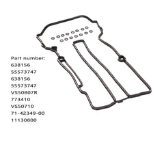 AUCERAMIC VS50807R engine bay fit shows secure gasket seating during maintenance