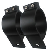Audak 3-inch aluminum mounting bracket on a bullbar for secure lighting.